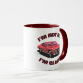 MUG IM NOT OLD IM CLASSIQUE FUNNY CAR SLOGAN (Devant droit)