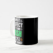 Mug I'm Not Perfect But I Am Irish - Funny Quote  (Devant gauche)