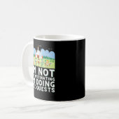 Mug I'm not procrastinating I'm doing Side Quests - Ga (Devant gauche)