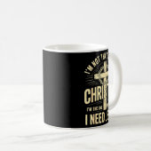 Mug I'm Not That Perfect Christian Jesus  (Devant droit)