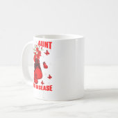 Mug Im Officially A Handful Five Pink Bow 5th Birthday (Devant gauche)