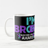 Mug Im Ok Im Broken Suicide Prevention Awareness Semio (Gauche)