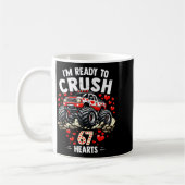 Mug I'm Ready To Crush 67 Hearts Truck Valentines Day  (Gauche)