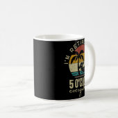 Mug I'm Retired It's 5 O'clock Everywhere Funny Retire (Devant droit)