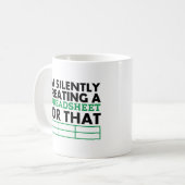 Mug I'm Silently Creating (Devant gauche)