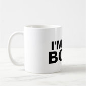Mug I'm the boss (Gauche)