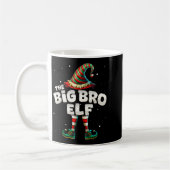 Mug I'm The Brother Elf Family Matching Group Christma (Gauche)