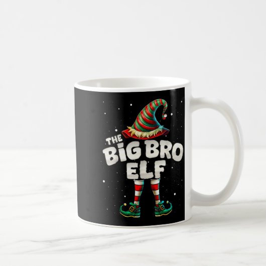 Mug I'm The Brother Elf Family Matching Group Christma (Droite)