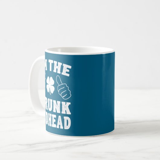 Mug I'm The Drunk Redhead Funny St Patricks Day (Devant gauche)
