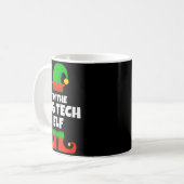 Mug I'm The Eeg Tech Elf Family Pajama Christmas Funny (Devant gauche)