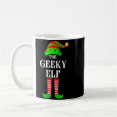 Mug I'm The Geeky Elf Family Matching Costume Christma (Gauche)