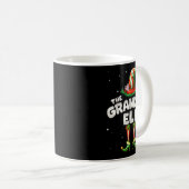 Mug I'm The Grandma Elf Family Matching Group Christma (Devant droit)