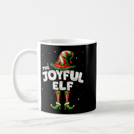 Mug I'm The Joyful Elf Family Matching Group Christmas (Gauche)