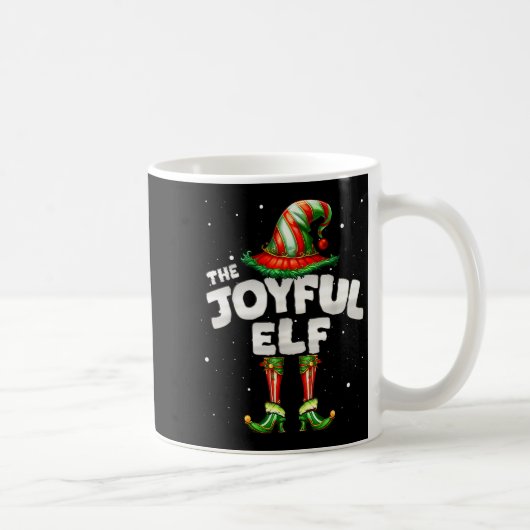 Mug I'm The Joyful Elf Family Matching Group Christmas (Droite)