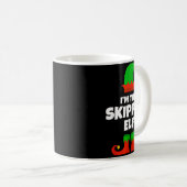 Mug I'm The Skipper Elf Family Pajama Christmas Funny (Devant droit)