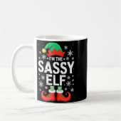 Mug I'm The Sy Elf Shirt Family Matching Christmas Cos (Gauche)