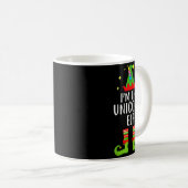 Mug I'm The Unicorn Elf Matching Family Group Christma (Devant droit)