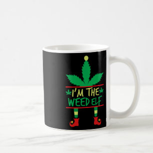 Mug I'm The Weed Elf Funny Ugly Christmas Sweater