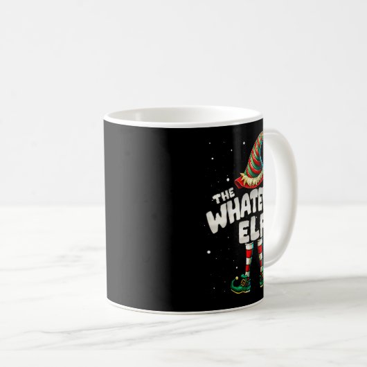 Mug I'm The Whatever Elf Family Matching Group Christm (Devant droit)