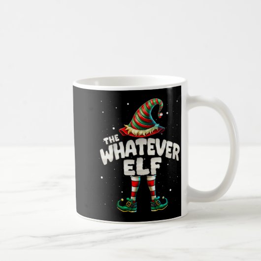 Mug I'm The Whatever Elf Family Matching Group Christm (Droite)