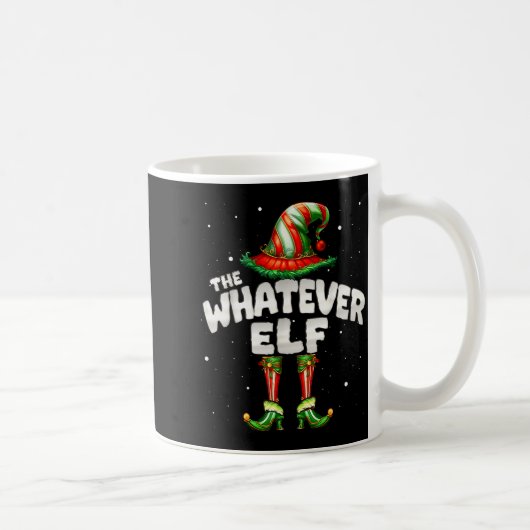 Mug I'm The Whatever Elf Family Matching Group Christm (Droite)