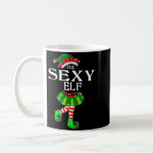 Mug I'm The Y Elf Christmas Matching Family Group Funn (Gauche)