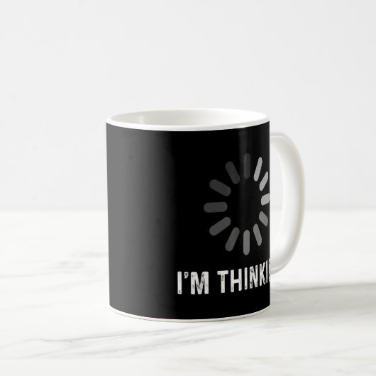 Mug Im Thing Coder Programmer Admin Developer Software (Devant droit)