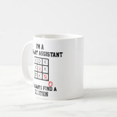 Mug Im Un Assistant Bibliothèque Je Trouve Toujours Un (Devant gauche)