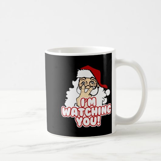 Mug Im Watching You Christmas Santa Claus (Droite)