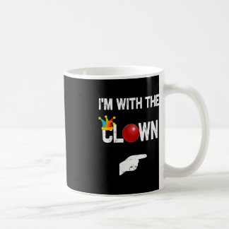 Mug I'm with the clown Halloween Costumes