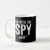 Mug I'm With The Spy Easy Costume Halloween Couples Ma (Gauche)