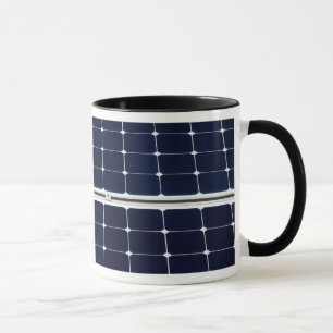 Mug Image amusante du panneau d'énergie solaire