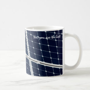 Mug Image amusante d'un panneau solaire