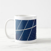 Mug Image amusante d'un panneau solaire (Gauche)