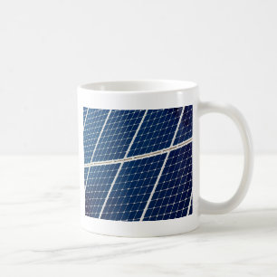 Mug Image amusante d'un panneau solaire