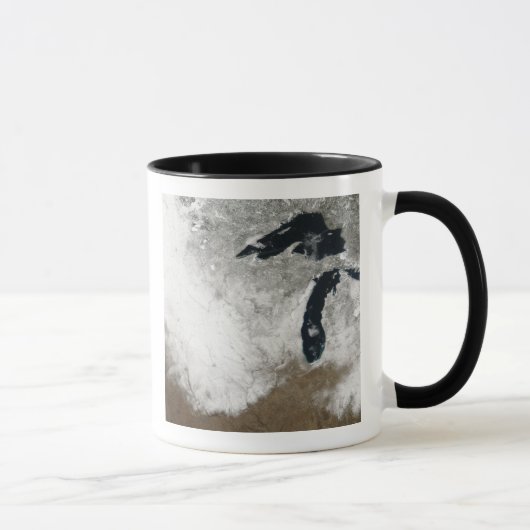 Mug Image couleur véritable de la neige (Droite)