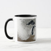 Mug Image couleur véritable de la neige (Gauche)