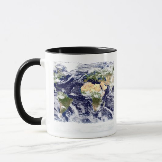Mug Image couleur vraie de toute la Terre (Gauche)