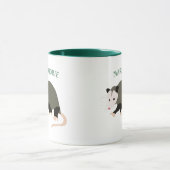 Mug Image Cute Possum personnalisée (Centre)
