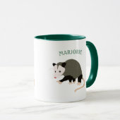 Mug Image Cute Possum personnalisée (Devant droit)