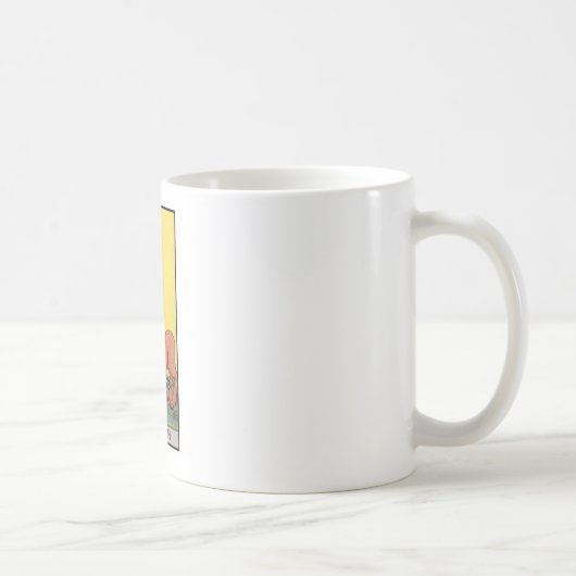 Mug image de carte de force de tarot (Droite)