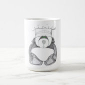 Mug Image de chef d'ours panda (Centre)