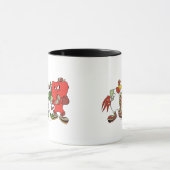 Mug Image de groupe Looney Tunes en roller (Centre)