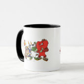 Mug Image de groupe Looney Tunes en roller (Devant gauche)