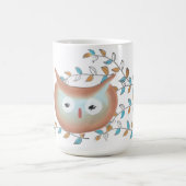 Mug Image de la chouette de la coupe (Centre)