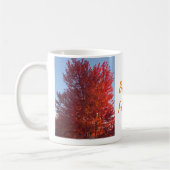Mug Image de l'arbre automne | (Gauche)