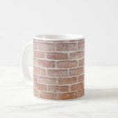Mug Image de mur de briques Arrière - plans textureabs (Devant gauche)