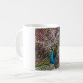 Mug Image de paon (Devant gauche)