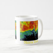 Mug Image de radar de chasseur de tempête (Devant droit)