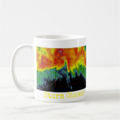 Mug Image de radar de chasseur de tempête (Gauche)